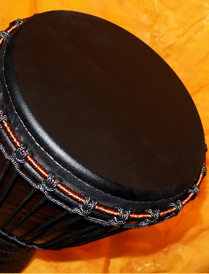 Djembé Art Djembe Trommel - Dark Rock, Trommel der Premiumklasse