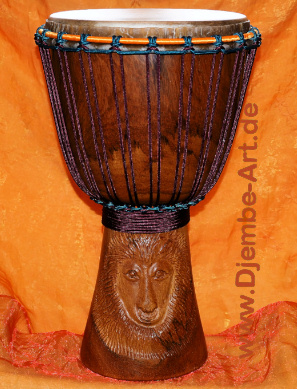 Djembé Art - Dogon Man - Djembe Trommel der Premiumklasse