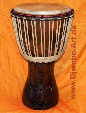 Djembé Art Trommel - Dogon, Djembe Trommel der Premiumklasse